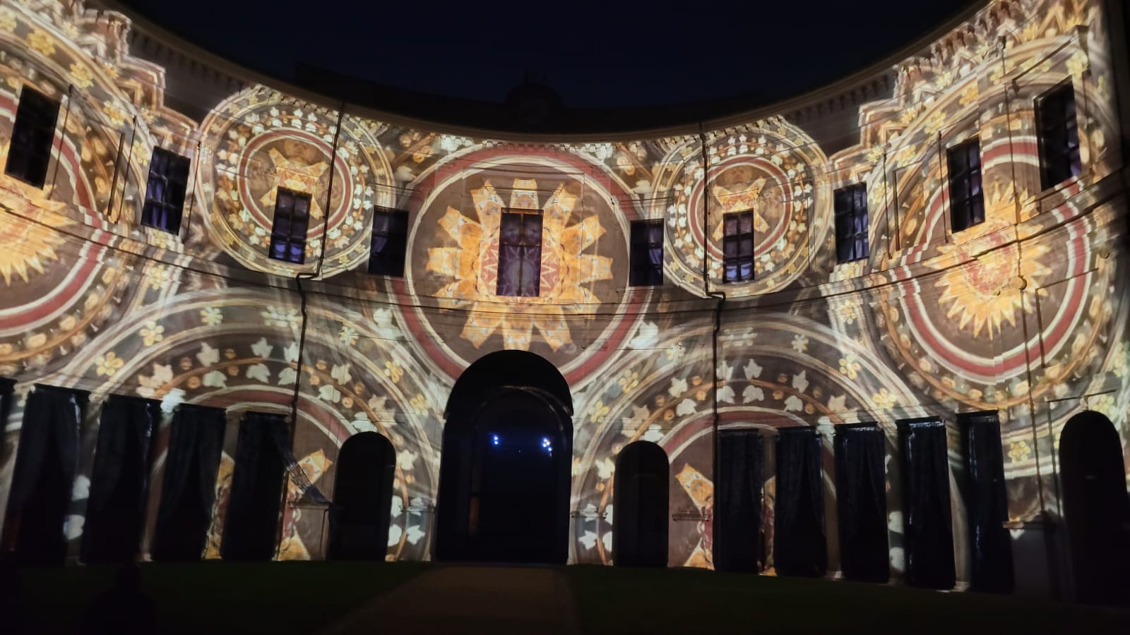 Villa Giulia - Dettaglio proiezione